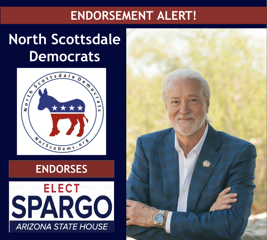 Rick Spargo endorsed by North Scottsdale Democrats